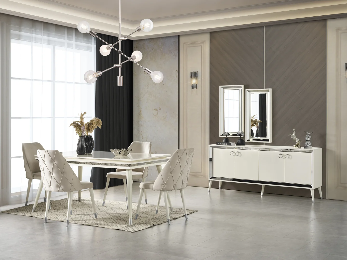 Lotus 520 Yemek Takımı - Yemek Odası - 2K Koltuk